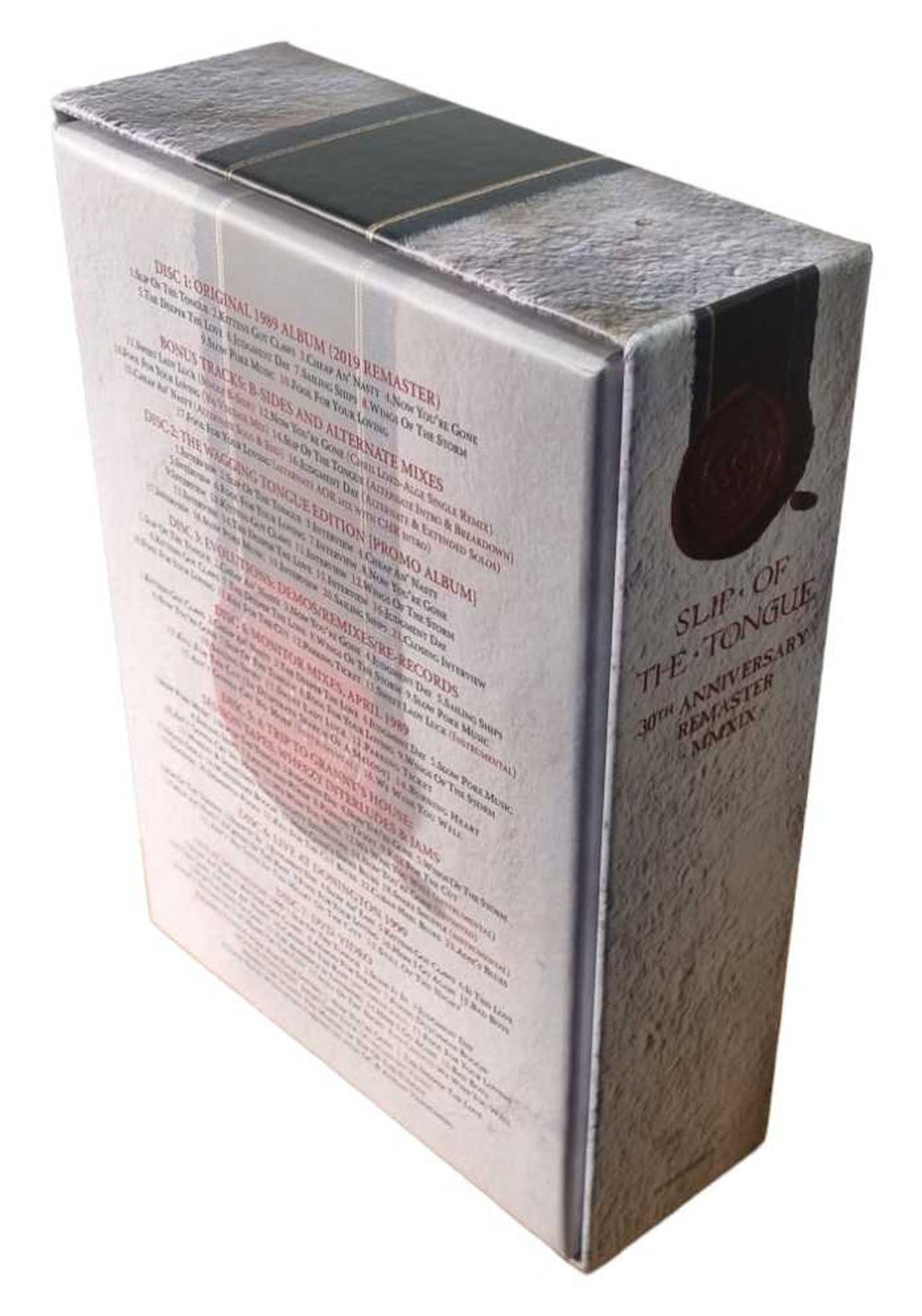 Whitesnake Slip Of The Tongue - Super Deluxe Edition UK CD Album Box Set 190295409814