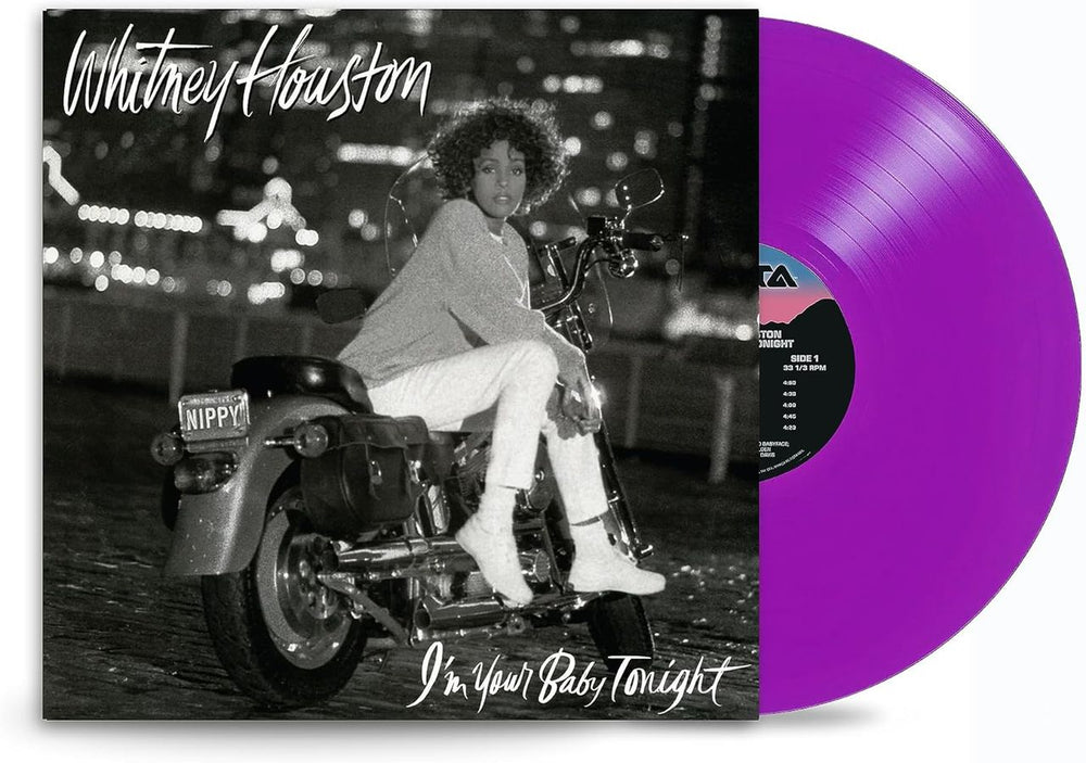 Whitney Houston I'm Your Baby Tonight - Violet Vinyl - Sealed UK vinyl LP album (LP record) 19658714691