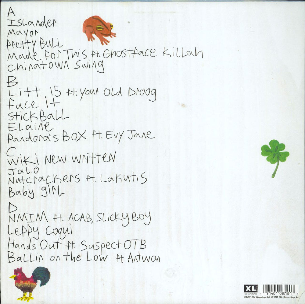 Wiki No Mountains In Manhattan - 'Dank' Green Vinyl + Flag Poster US 2-LP vinyl record set (Double LP Album) 191404087817