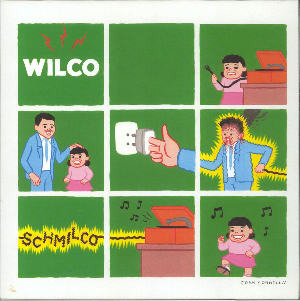 Wilco Schmilco - Green Vinyl UK vinyl LP album (LP record) 7259-1