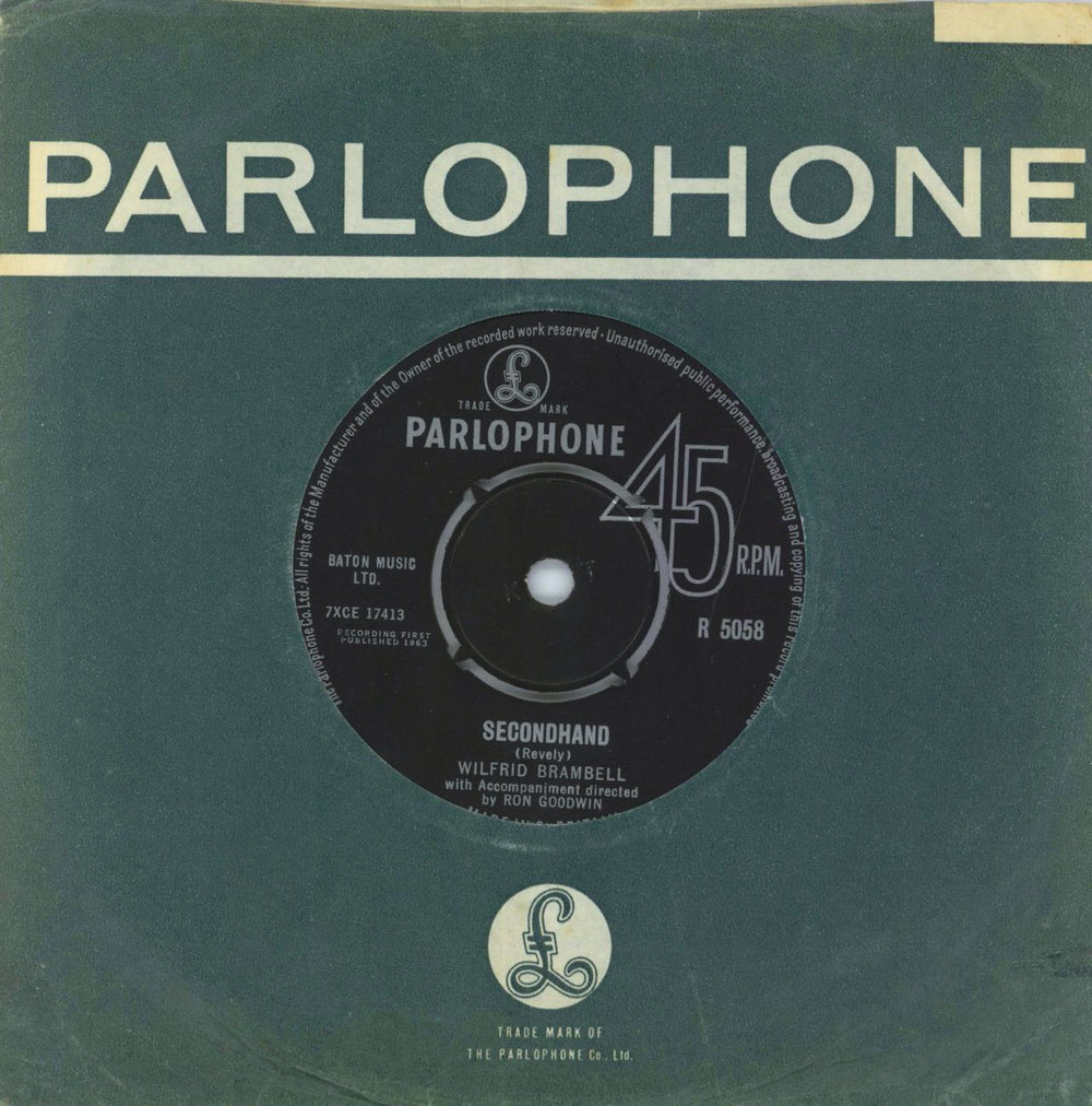 Wilfrid Brambell Secondhand UK 7" vinyl single (7 inch record / 45) R5058
