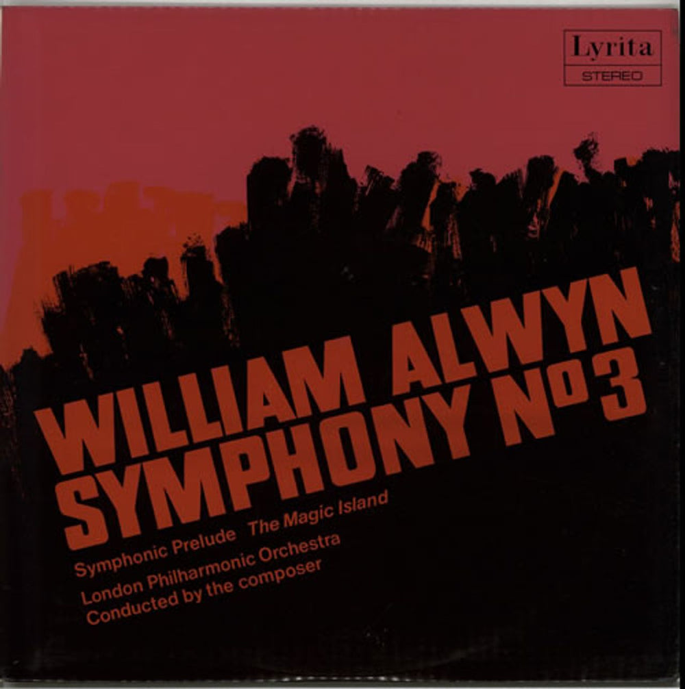 William Alwyn Symphony No. 3 UK vinyl LP album (LP record) SRCS.63