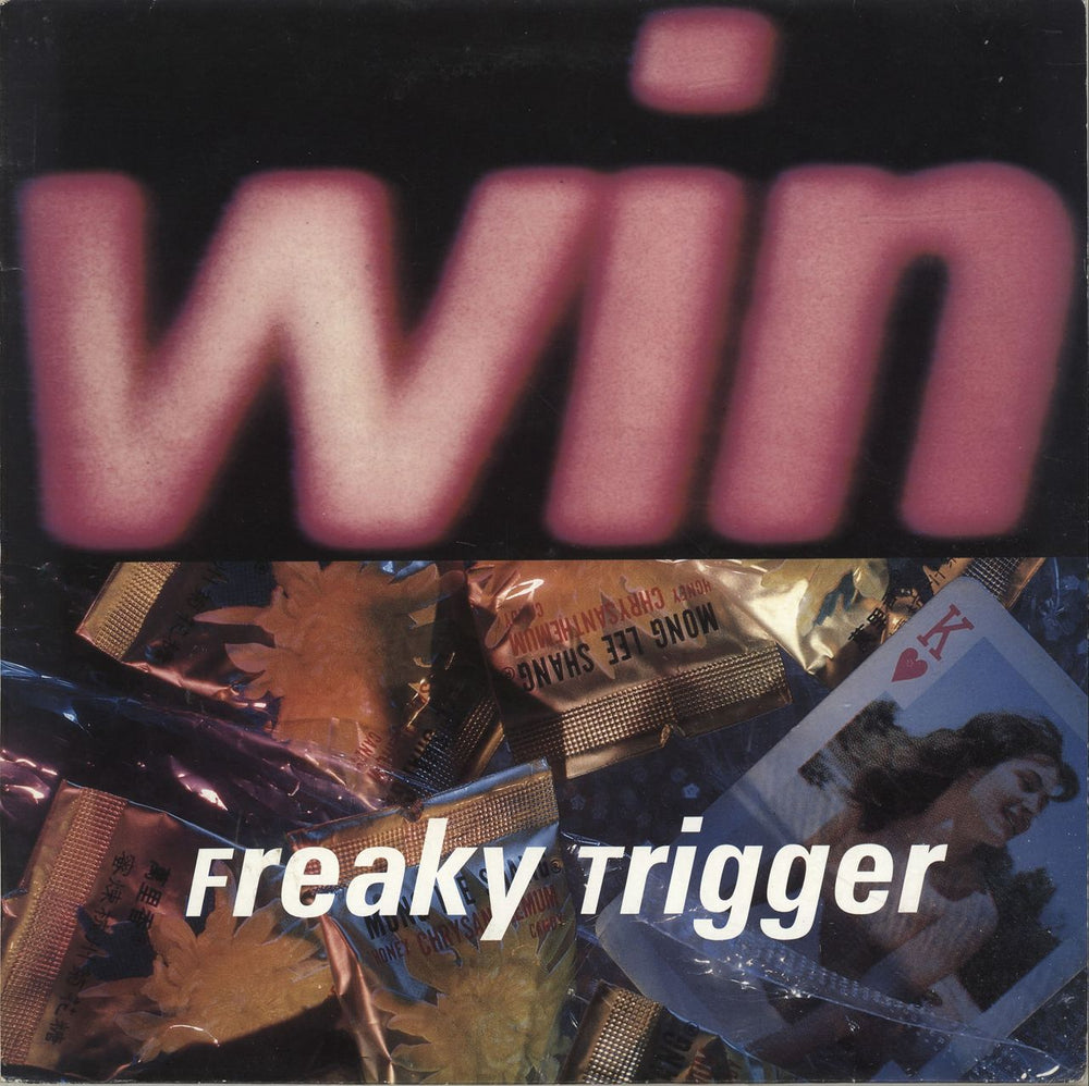 Win Freaky Trigger UK vinyl LP album (LP record) V2571