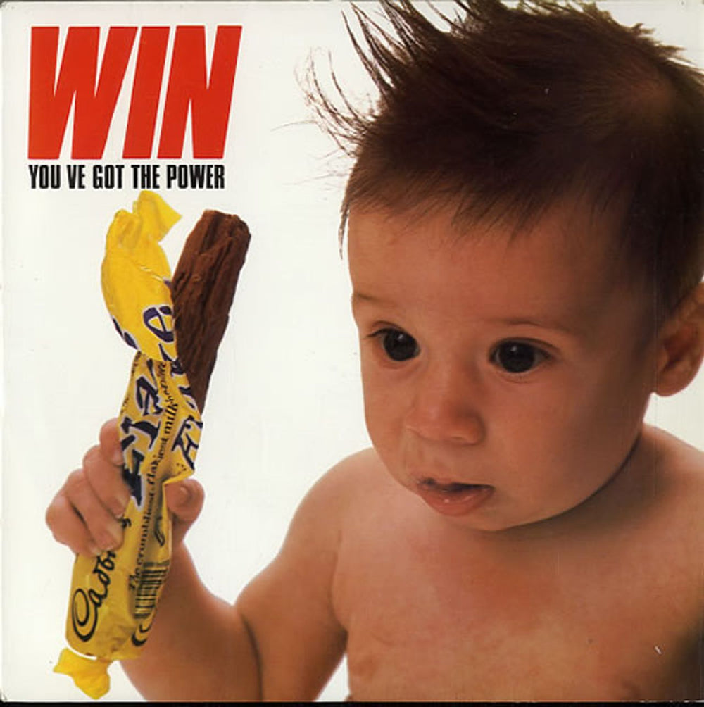 Win You've Got The Power UK 7" vinyl single (7 inch record / 45) SWP8