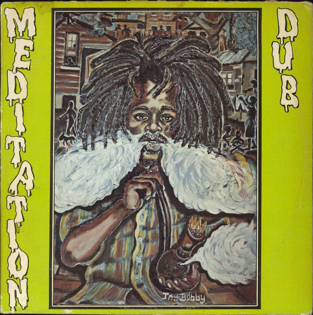 Winston Riley Meditation Dub Jamaican vinyl LP album (LP record)