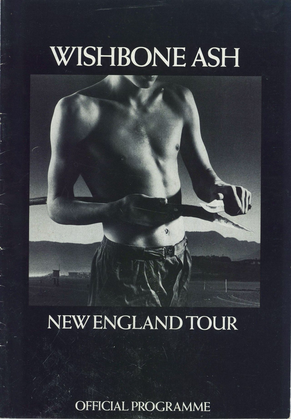 Wishbone Ash New England Tour - EX UK tour programme TOUR PROGRAMME