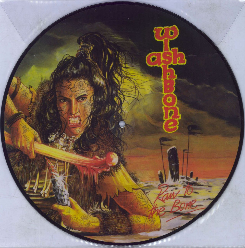 Wishbone Ash Raw To The Bone UK picture disc LP (vinyl picture disc album) LEMLP231