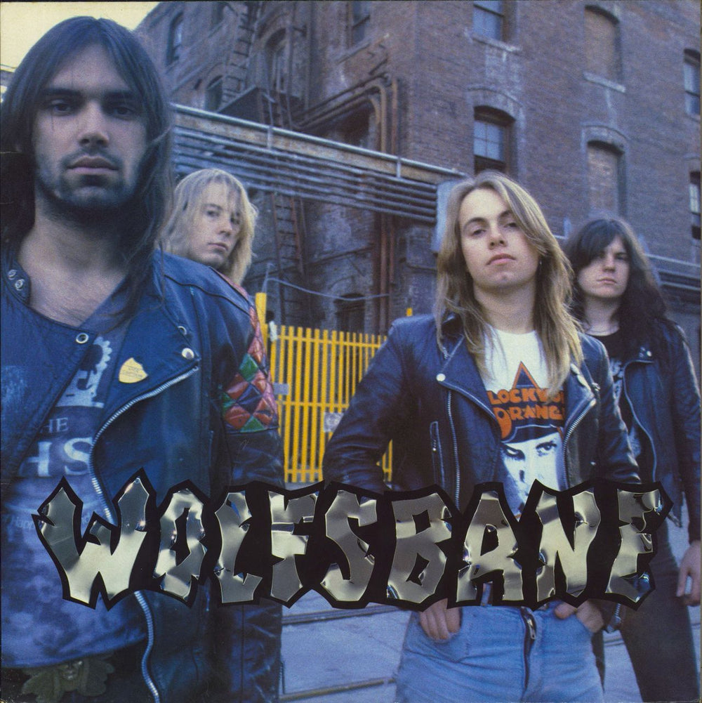 Wolfsbane Live Fast, Die Fast - VG+ UK vinyl LP album (LP record) 838486-1