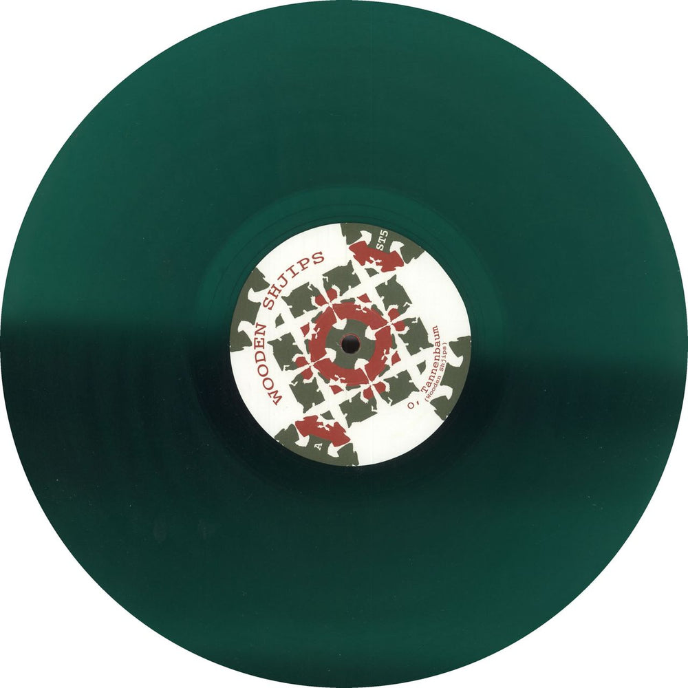 Wooden Shjips O, Tannenbaum - Green Vinyl + Red Sleeve US 12" vinyl single (12 inch record / Maxi-single) ZQP12OT744221