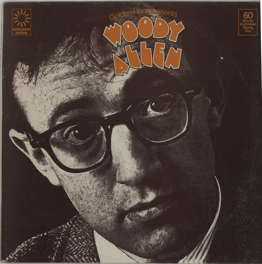 Woody Allen Golden Hour Presents Woody Allen UK vinyl LP album (LP record) GH654