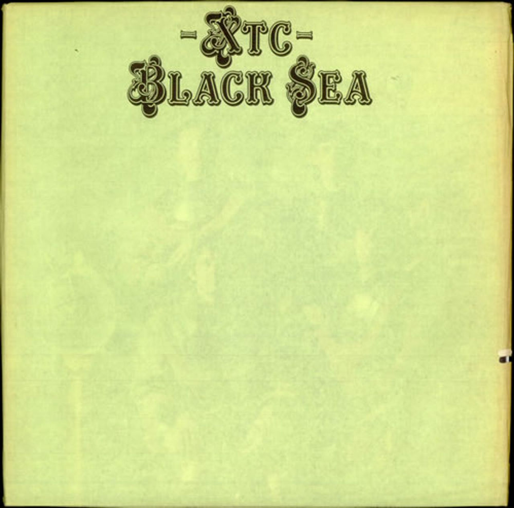 XTC Black Sea + Outer Paper Sleeve UK vinyl LP album (LP record) V2173