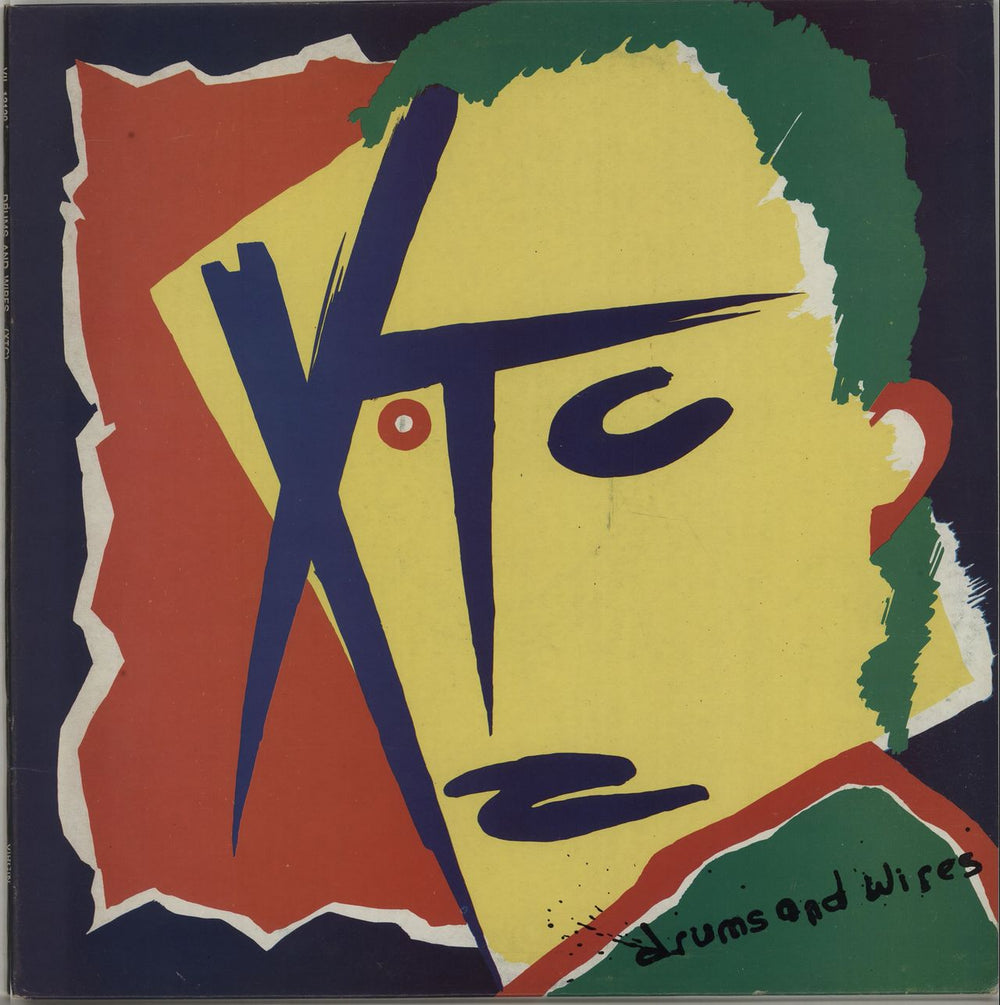 XTC Drums And Wires Italian vinyl LP album (LP record) VIL12129