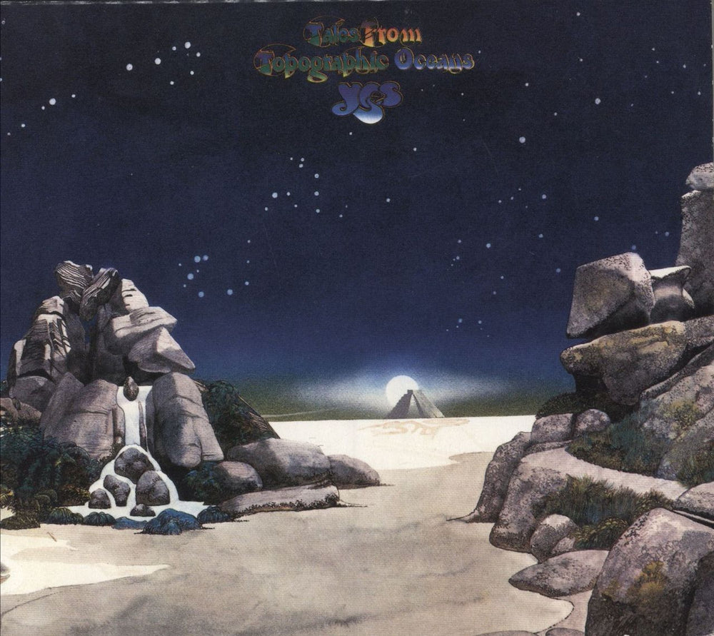 Yes Tales From Topographic Oceans UK 2 CD album set (Double CD) 8122737912