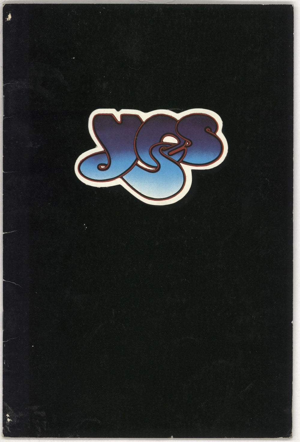 Yes UK Tour 1973 UK tour programme TOUR PROGRAMMME