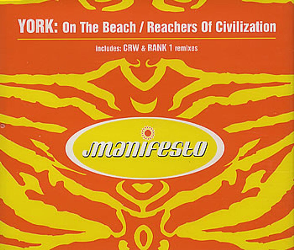 York On The Beach / Reachers Of Civilisation UK CD single (CD5 / 5") FESCD70