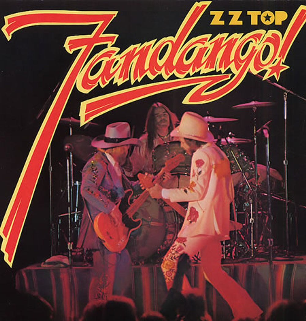 ZZ Top Fandango German vinyl LP album (LP record) WB56604